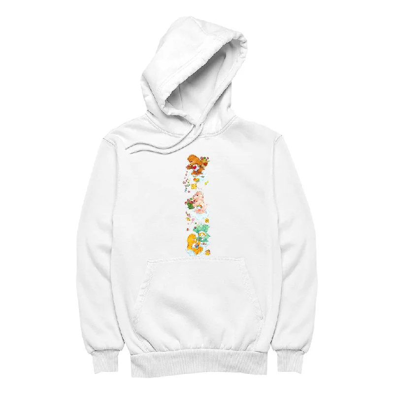 Care Bears Christmas Tenderheart Bear Candy Shower Women's Hooded Sweatshirt