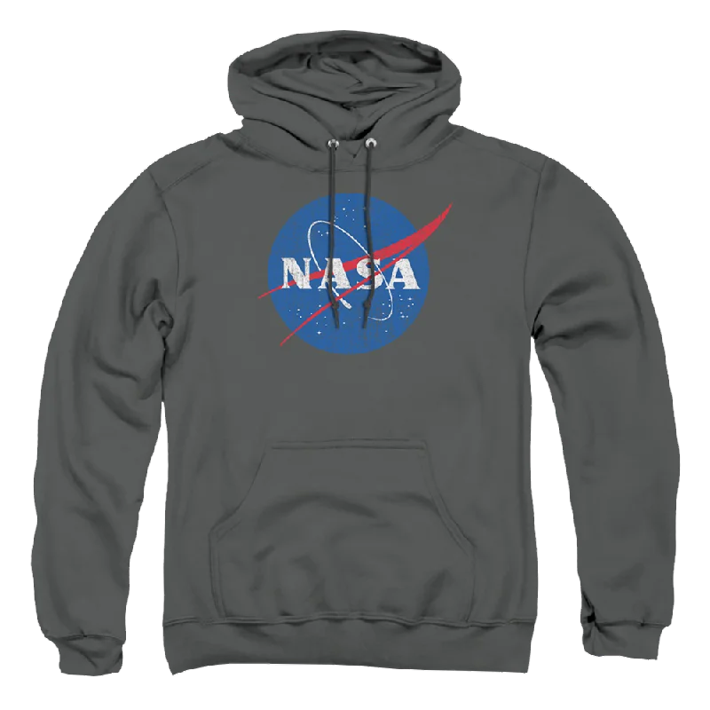 NASA Meatball Logo Distressed - Pullover Hoodie