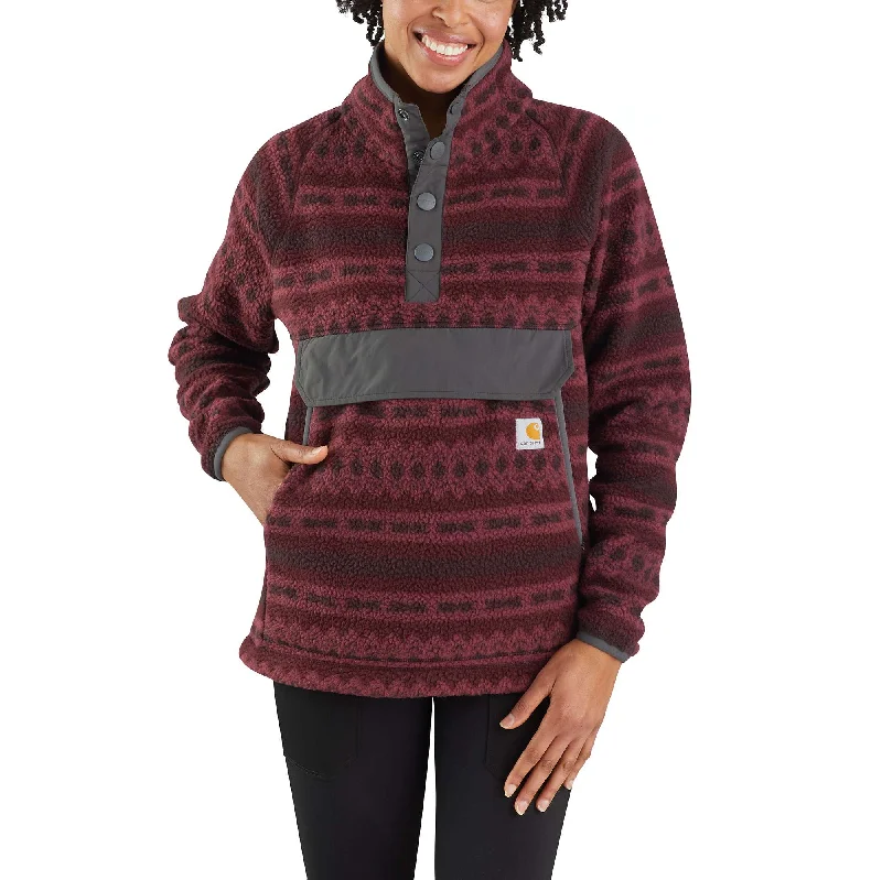 Women's Relaxed Fit Fleece Pullover - 2 Warmer Rating