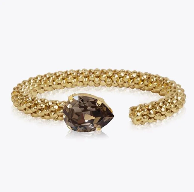 Caroline Svedbom Classic Rope Bracelet Gold Greige