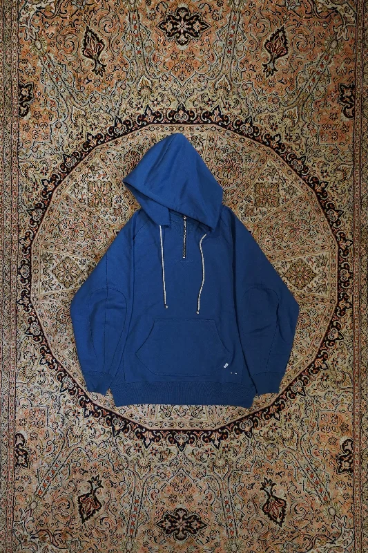 SUGARHILL ATTACHED ZIP-UP HOODIE (PALE NAVY)