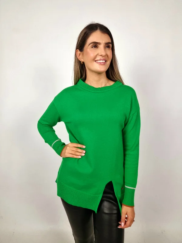 Pame Carrioni Green Sweater