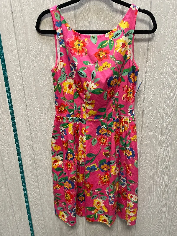 Dress Designer By Kate Spade In Floral Print, Size: M