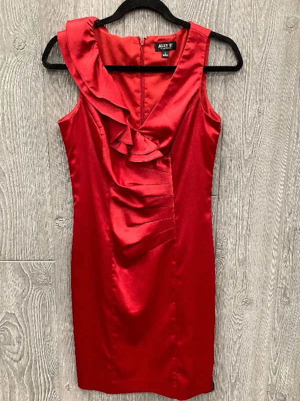 Dress Party Midi By Allen B In Red, Size: S