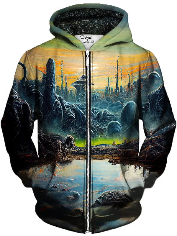 Fate Of Creation Unisex Zip-Up Hoodie