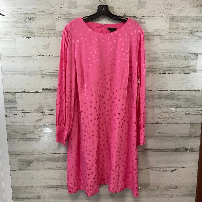 Dress Casual Short By J. Crew In Pink, Size: 2x