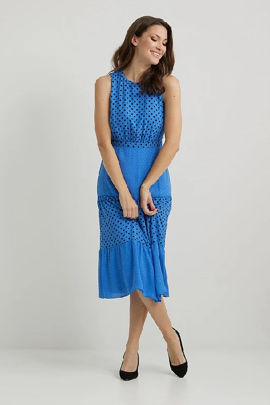 Joseph Ribkoff Polka Dot Dress