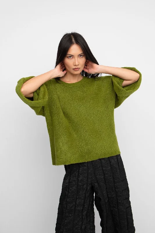 Ozai N Ku Green Knitwear Jumper