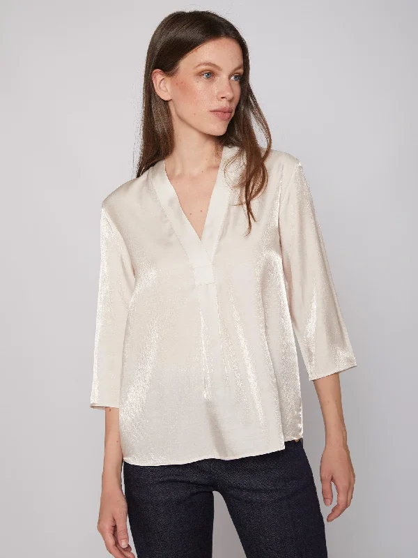 Vilagallo Leandra Exru Satin Top