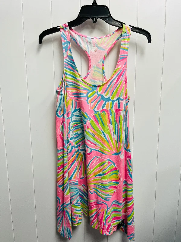 Dress Designer By Lilly Pulitzer In Green & Pink, Size: Xs