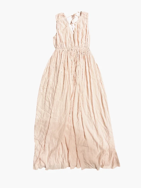 Dress Party Long By Madewell In Peach, Size: M