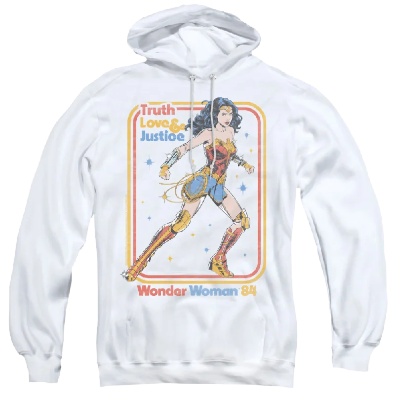 Wonder Woman 1984 Retro Justice 84 - Pullover Hoodie