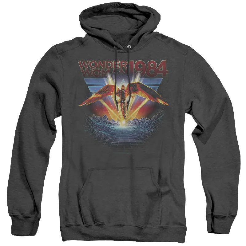 Wonder Woman 1984 84 Metal - Heather Pullover Hoodie