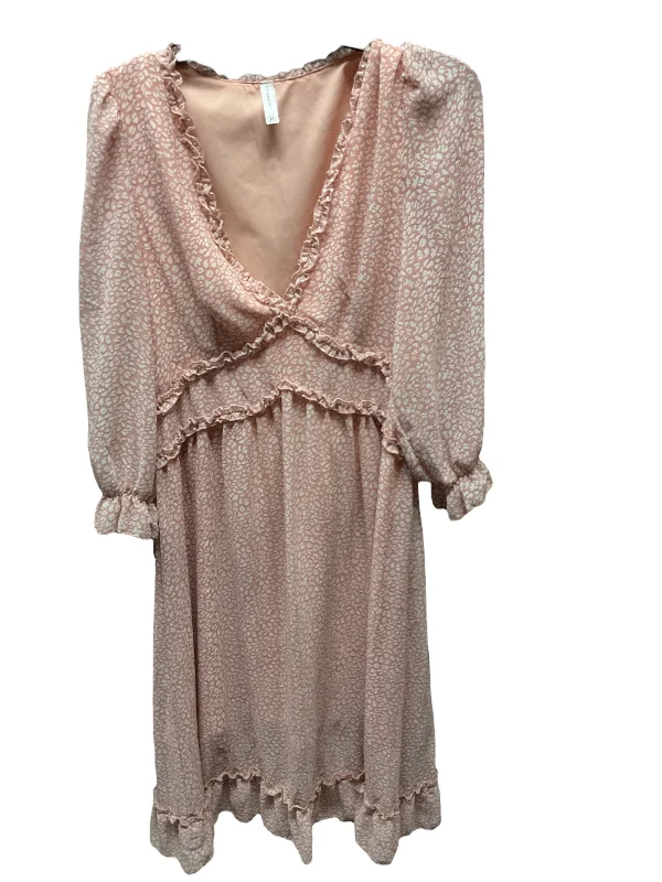 Dress Casual Maxi By Clothes Mentor In Pink, Size: M