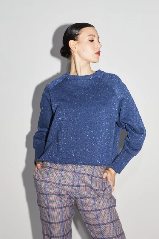 Imprevu Blue Sophia Sweatshirt