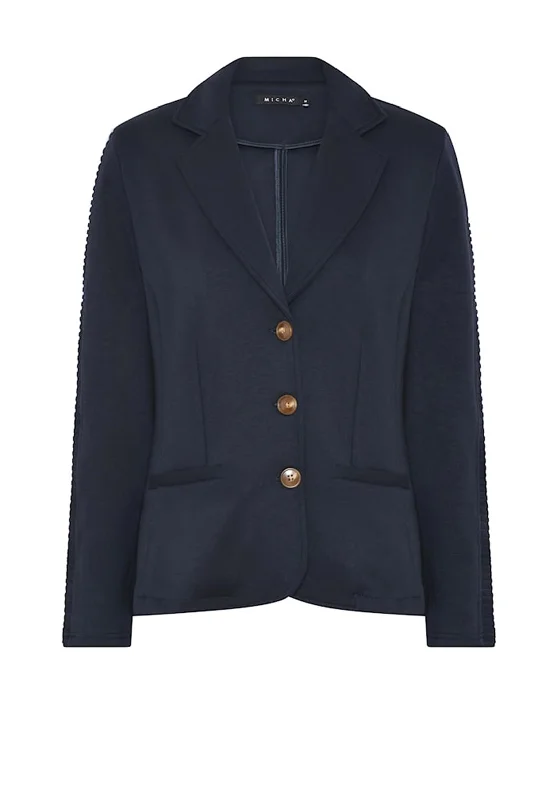 Micha Sporty Spring Blazer, Navy