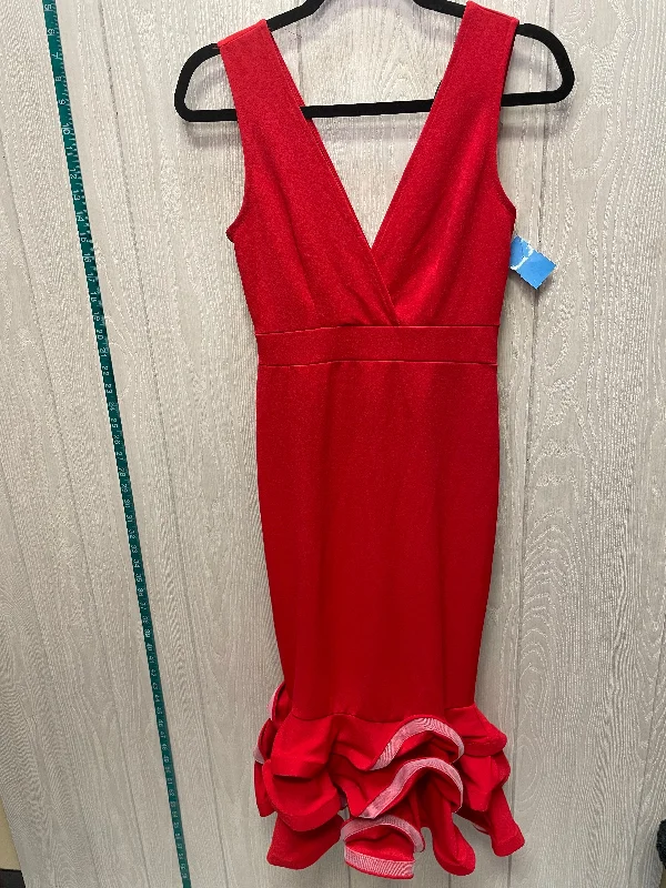 Dress Party Short By Fashion Nova In Red, Size: S