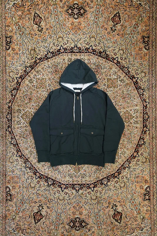 STEAF FAMILIAR HOODIE (BOTTLE GREEN)