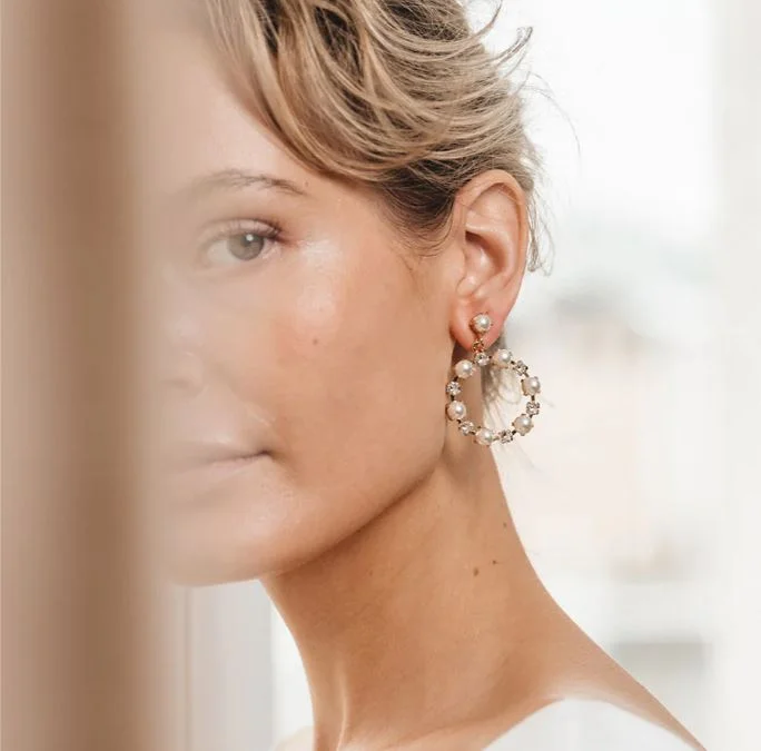 Caroline Svedbom Calanthe Eternity Earrings