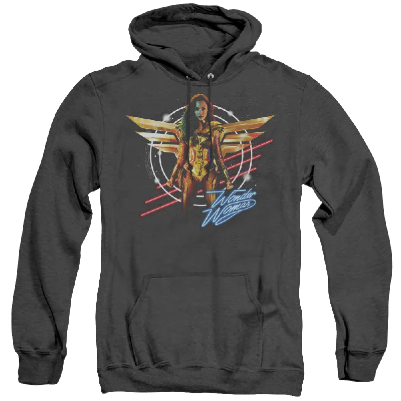 Wonder Woman 1984 Space Poster - Heather Pullover Hoodie