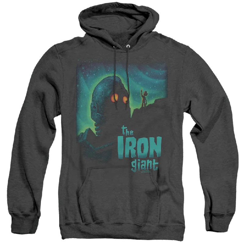 Iron Giant, The Look To The Stars - Heather Pullover Hoodie