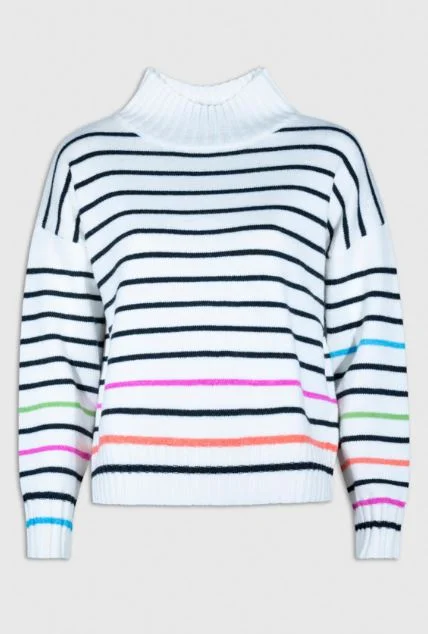 Md'M Striped Knitted Sweater