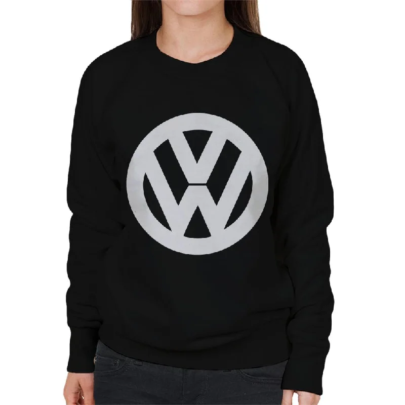 warm workout hoodieVolkswagen Classic VW White Logo Women's Sweatshirt