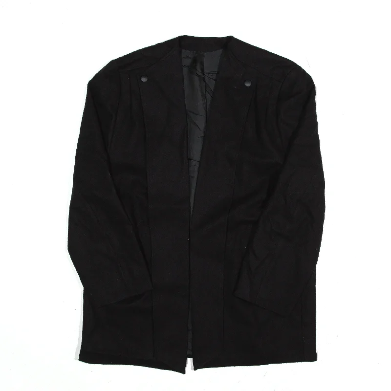 Blazer Jacket Black Womens M