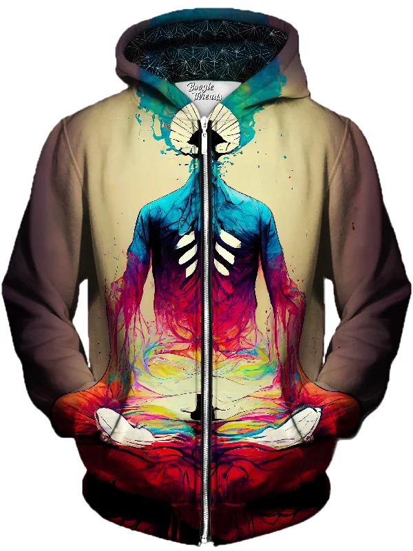 Undesirable Brilliance Unisex Zip-Up Hoodie