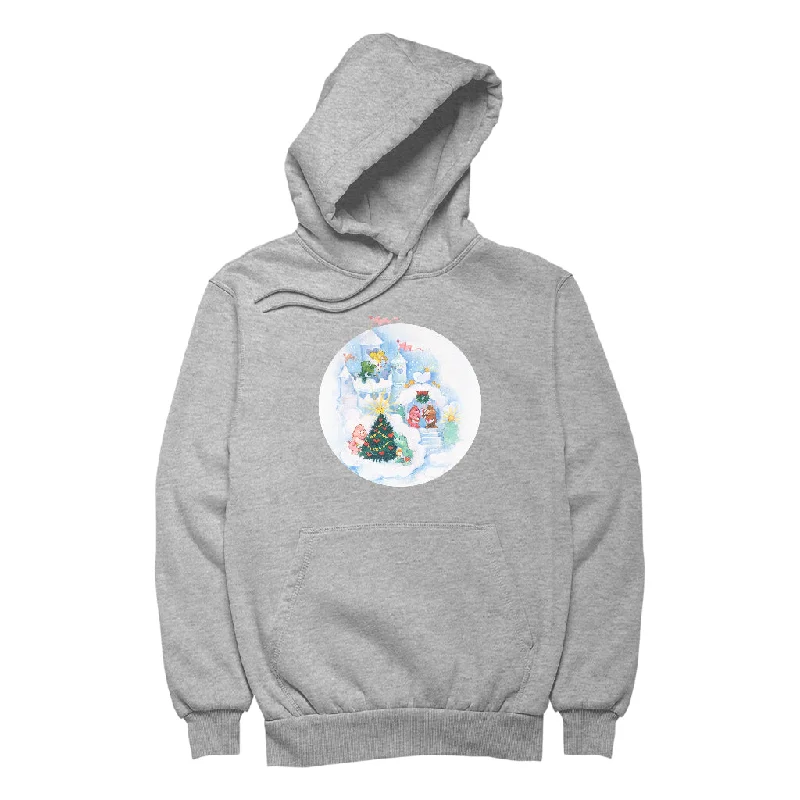 Care Bears Christmas Snow Castle Women's Hooded Sweatshirt