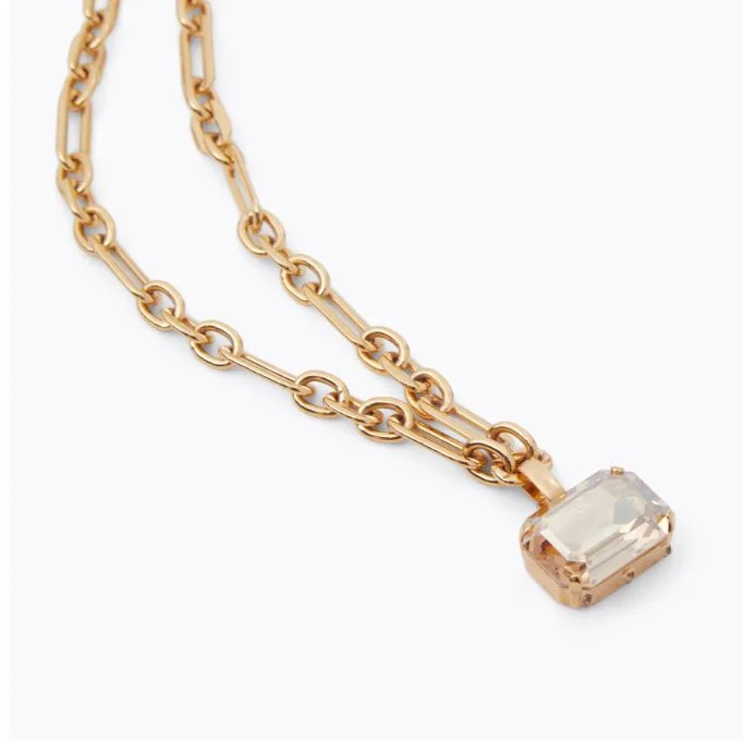 Caroline Svedbom Lydia Chain Golden Shadow Necklace