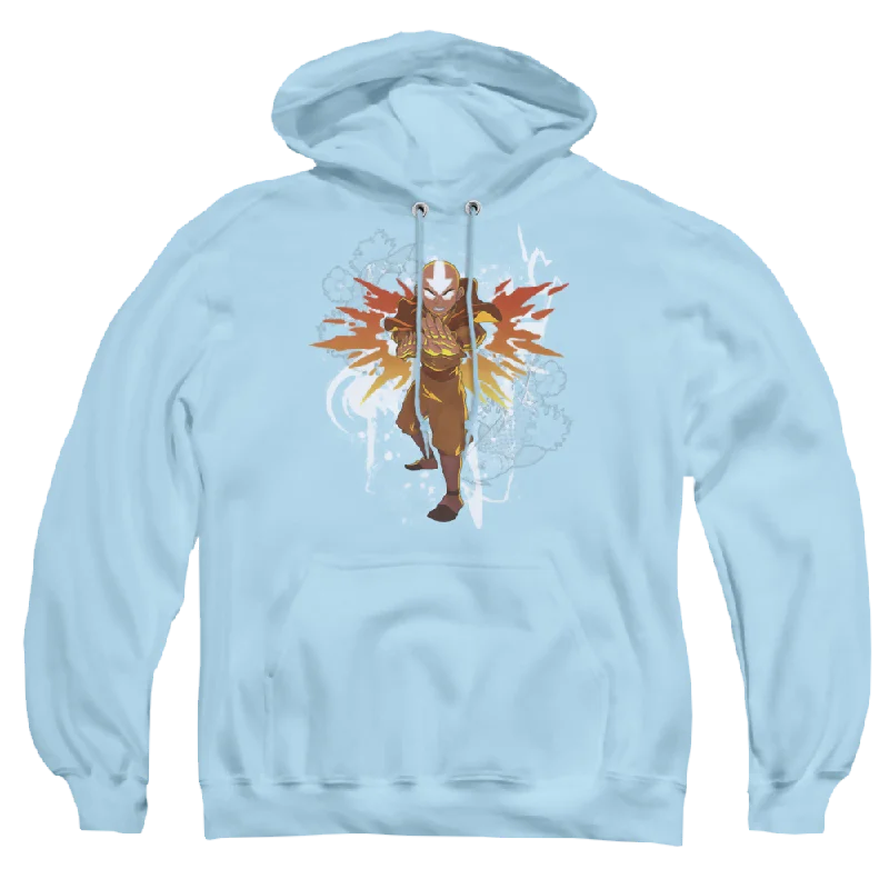 Avatar The Last Airbender Flower And Fish Aang - Pullover Hoodie