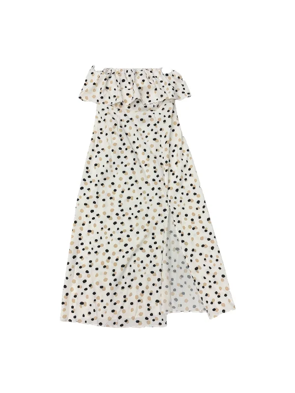 Dress Casual Maxi By Clothes Mentor In Polkadot Pattern, Size: 6