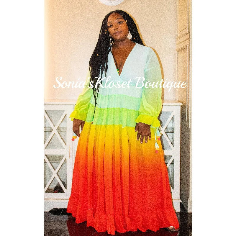 TASTE THE RAINBOW DRESS