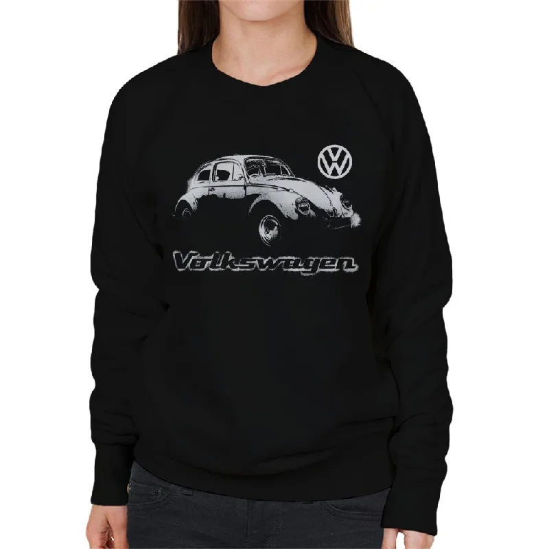 relaxed fit sports hoodieVolkswagen Beetle Spray Paint With Logo Women's Sweatshirt