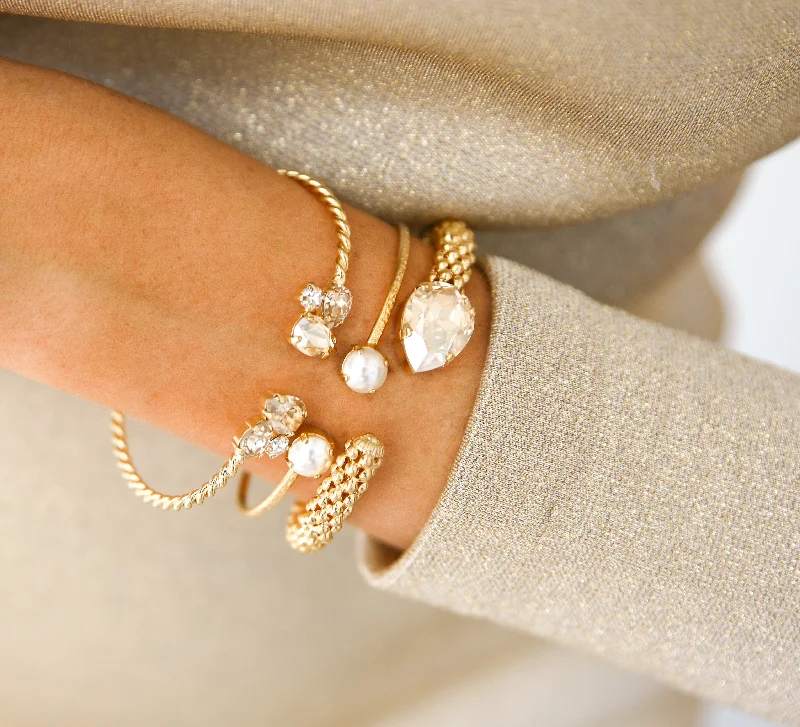 Caroline Svedbom Alisia Bracelet Gold Golden Combo