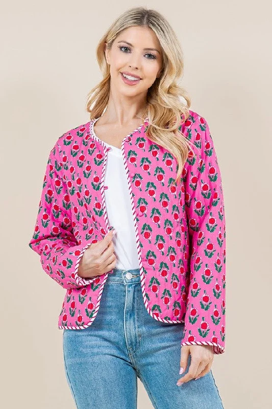 Flirty Floral Jacket